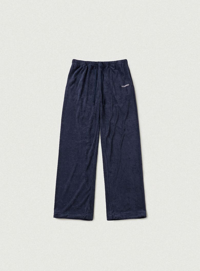 Terry Sweat Drawstring Pants_Navy