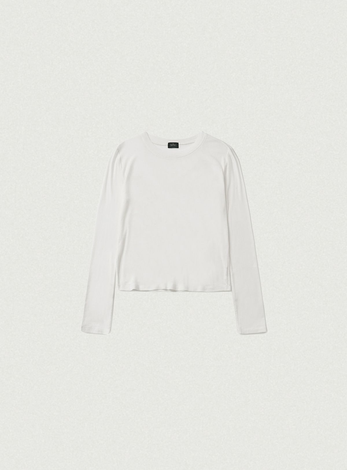 더바넷(THEBARNNET) Soft Slim Wool Tencel T-Shirt_Ivory