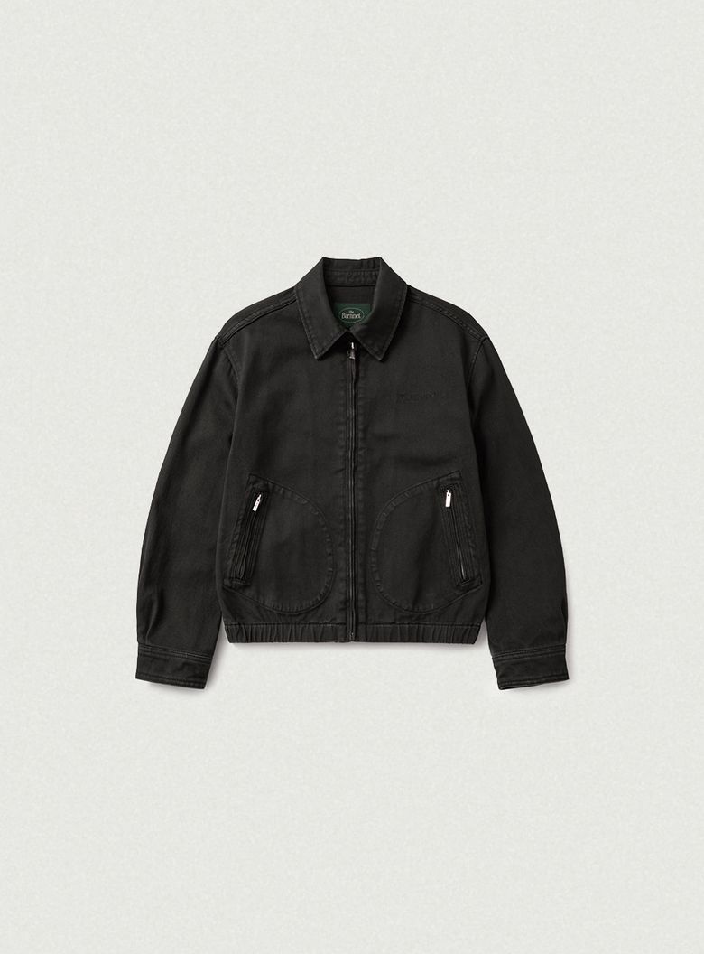 Oren Washed Cotton Blouson Jacket_Black