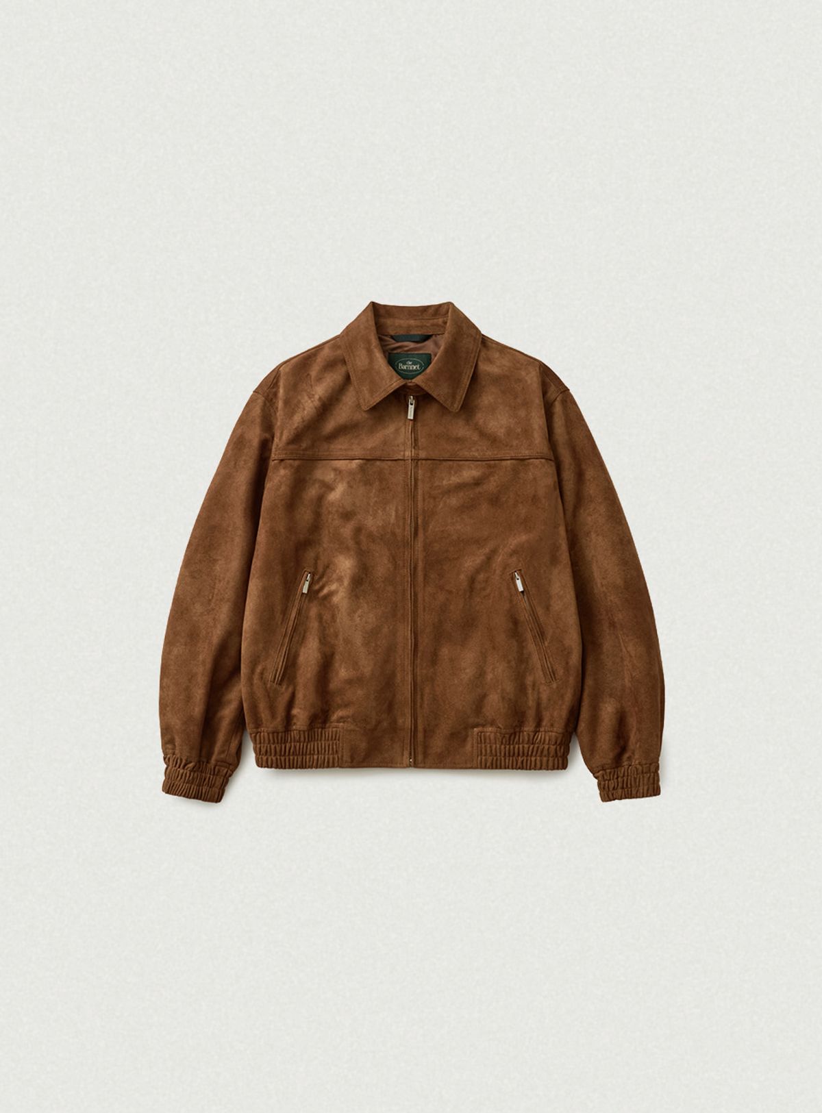 더바넷(THEBARNNET) Ranch Suede Blouson Jacket_Brown