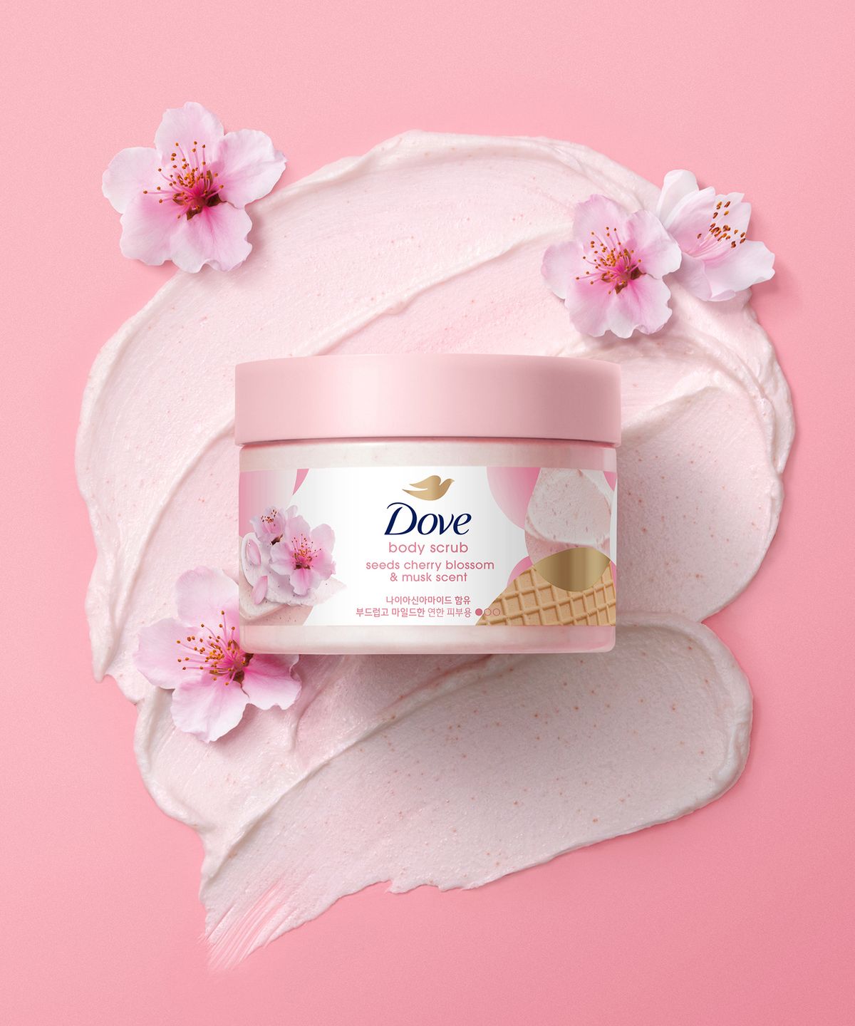 도브(DOVE) 도브 바디스크럽 체리블러썸 298G