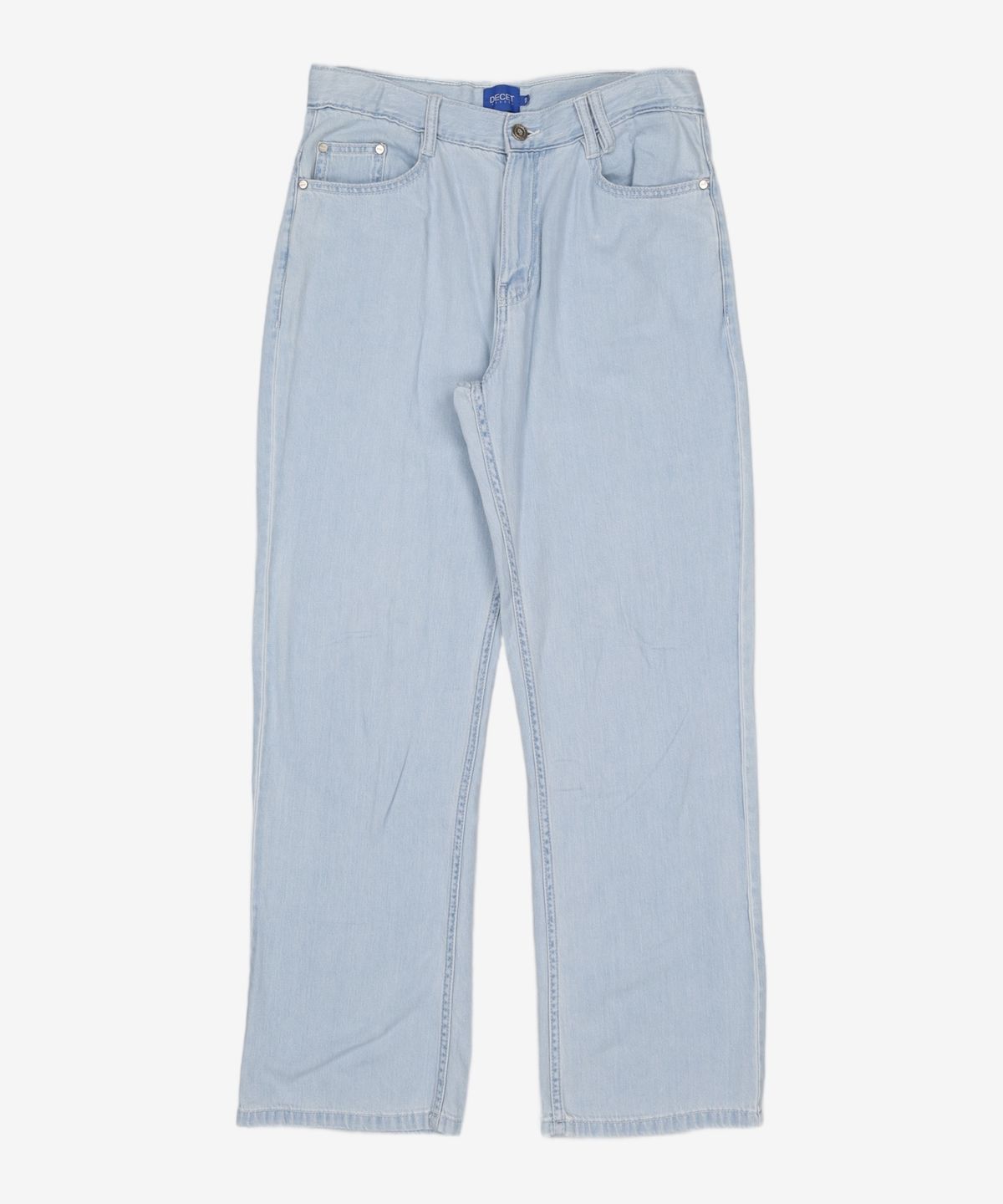 데케트(DECET) [여름원단]Semi Wide Jeans DCPT003LightBlue 30