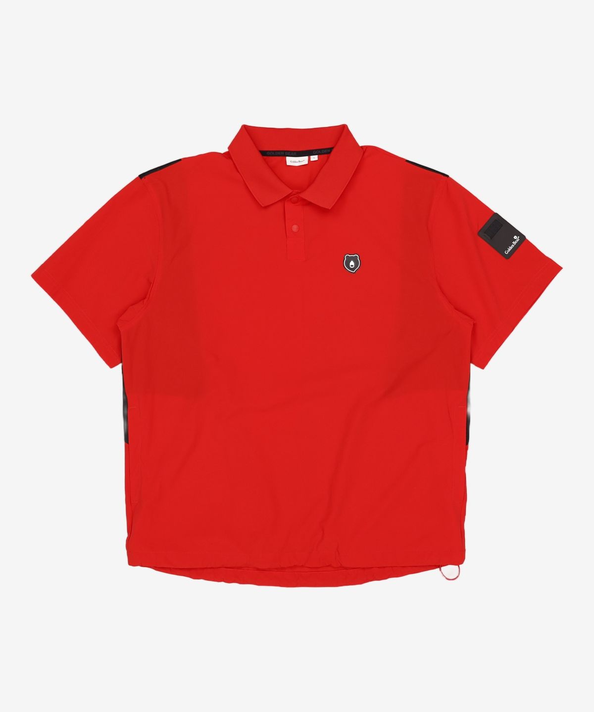 골든베어(GOLDEN BEAR) Nylon Stretch Collar T-shirt_G4TAM23811REX L