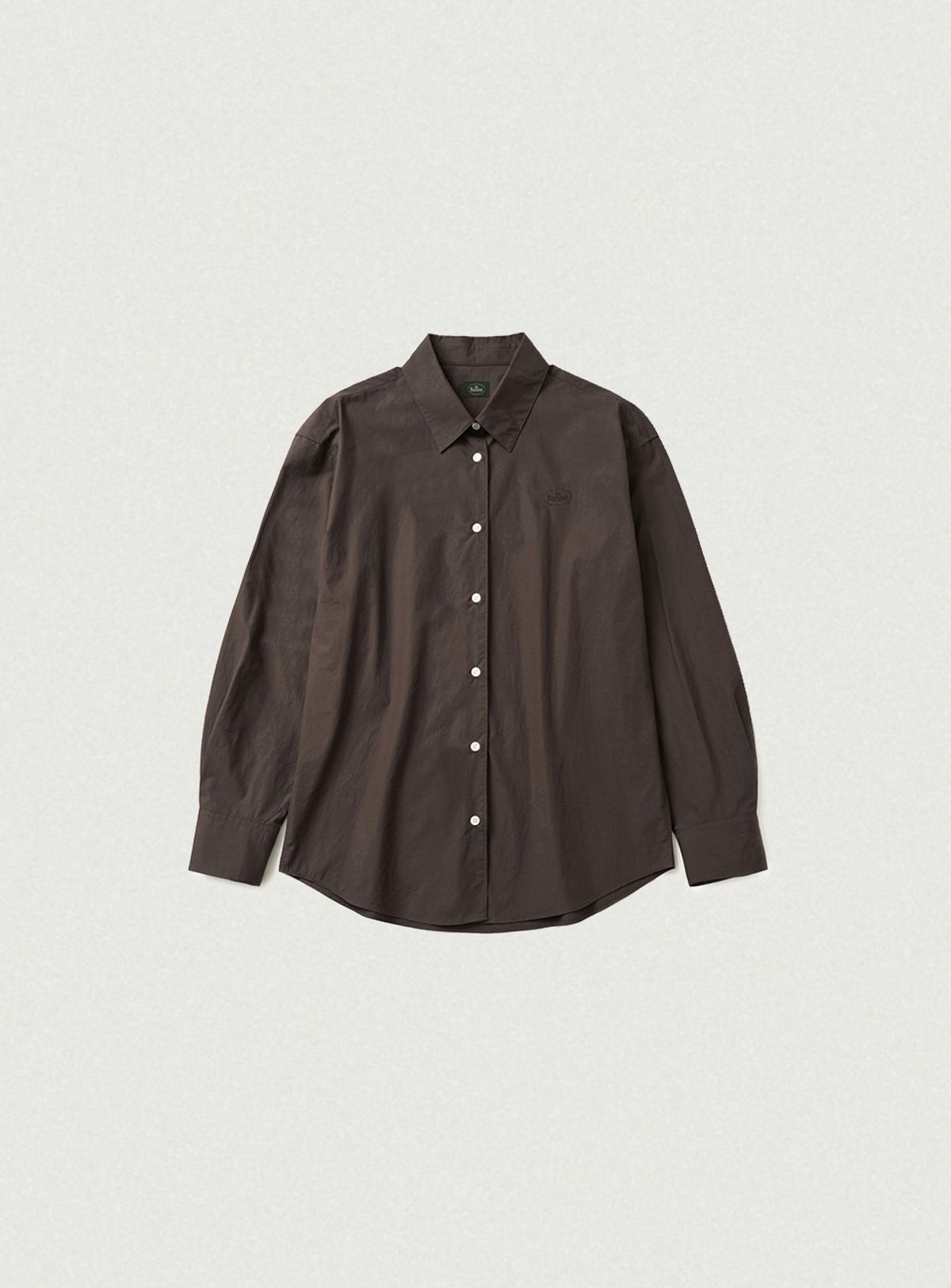 더바넷(THEBARNNET) Dain Cotton Shirt_Brown