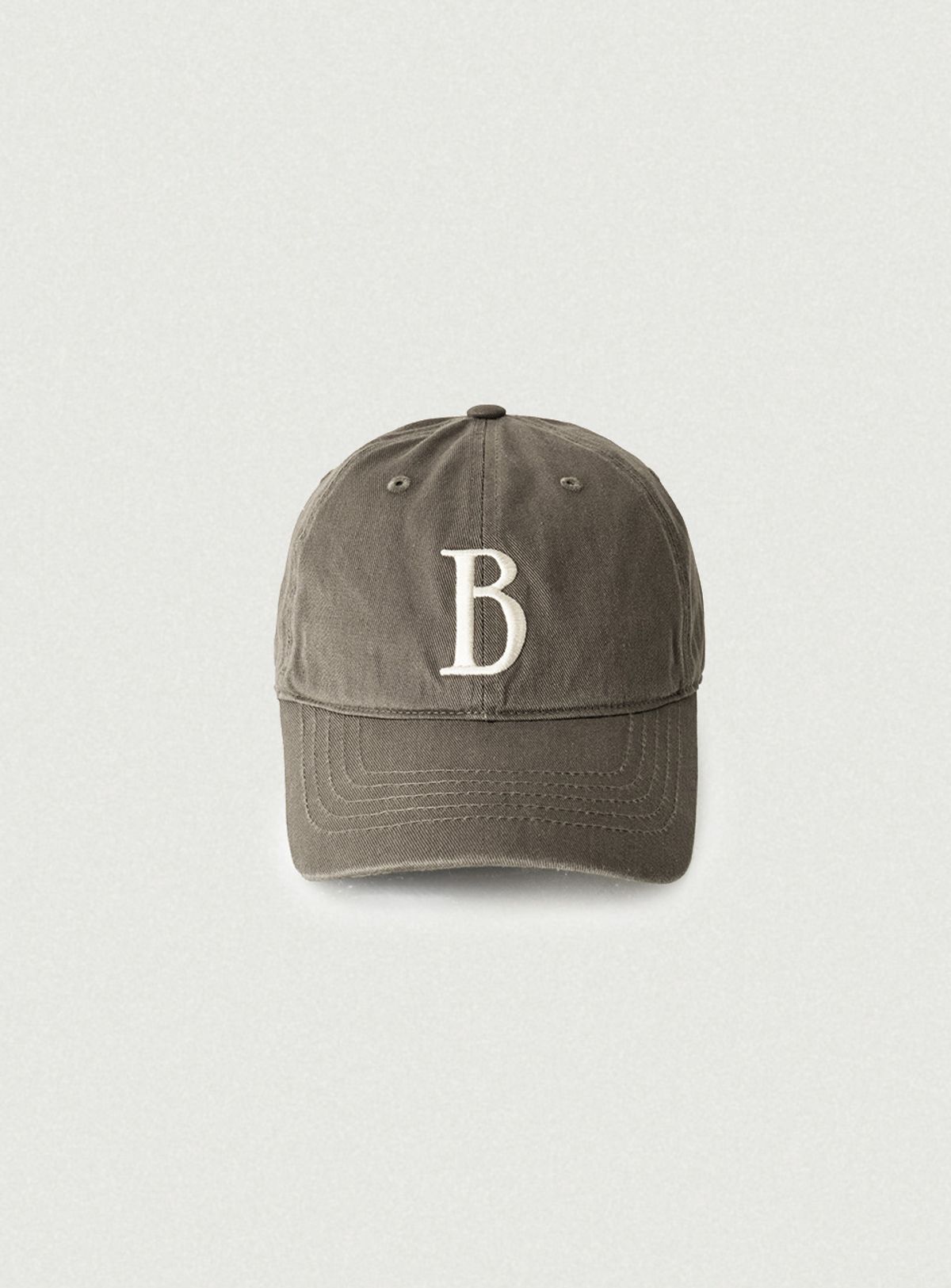 더바넷(THEBARNNET) B Logo Ball Cap_Grey