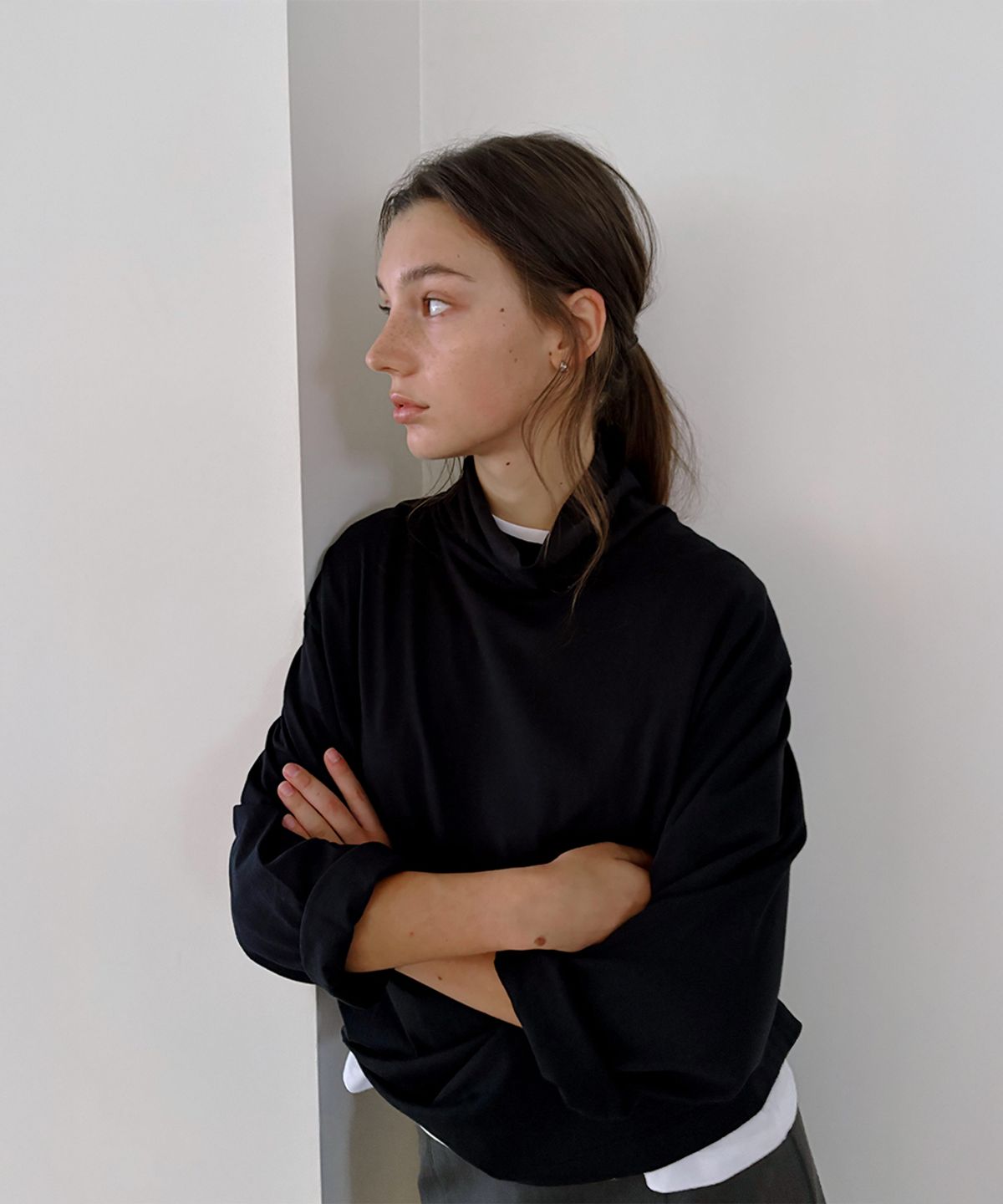 오얼즈(OURLS) Use Turtleneck Tee(3color)