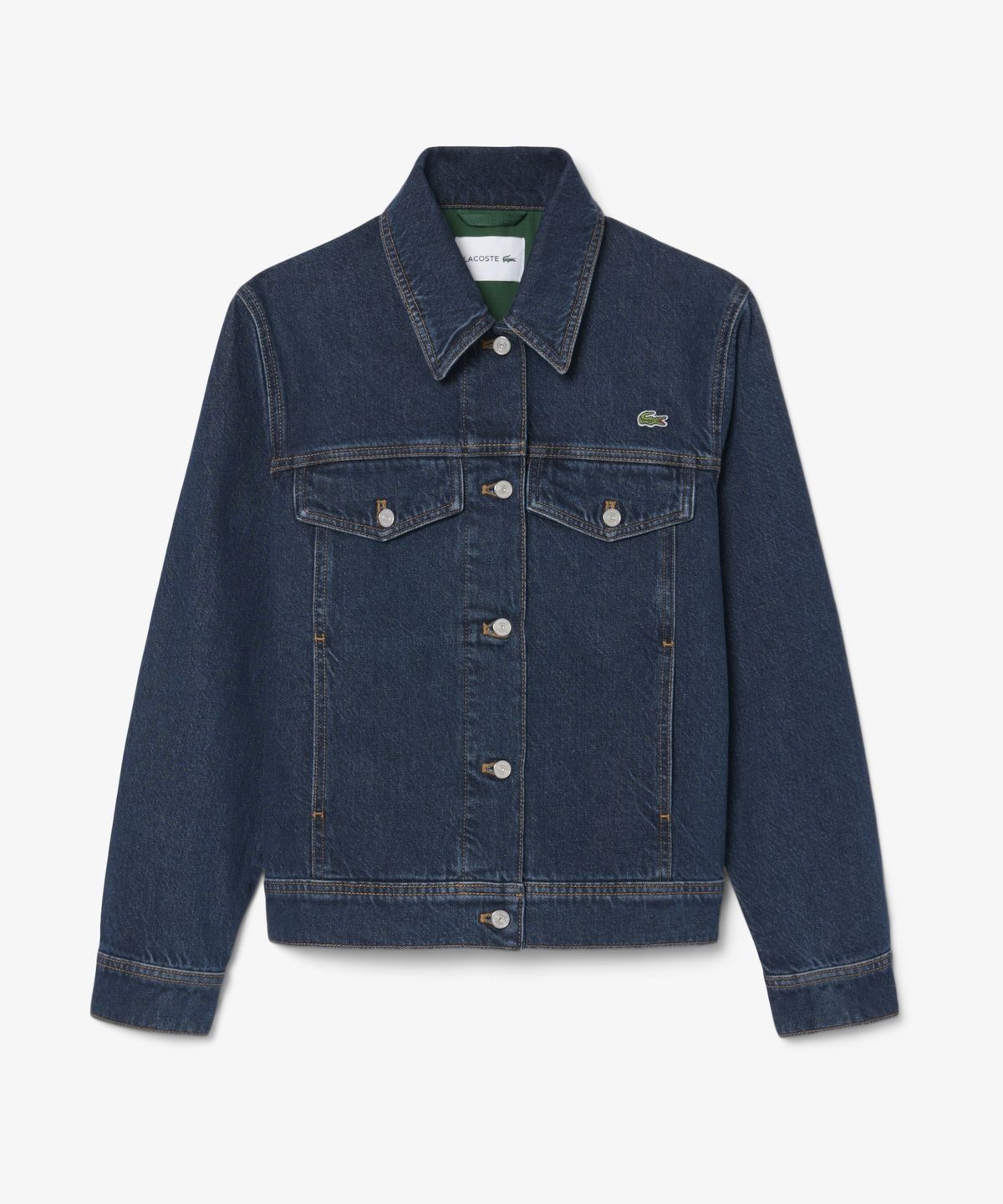 라코스테(LACOSTE) 여성 데님 트러커 자켓 BF6813-56N RNE