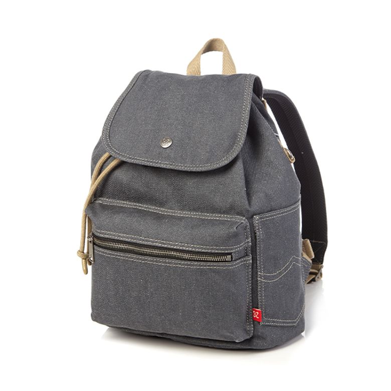 ESHER 플랩 백팩 D GREY DENIM UW9A1004