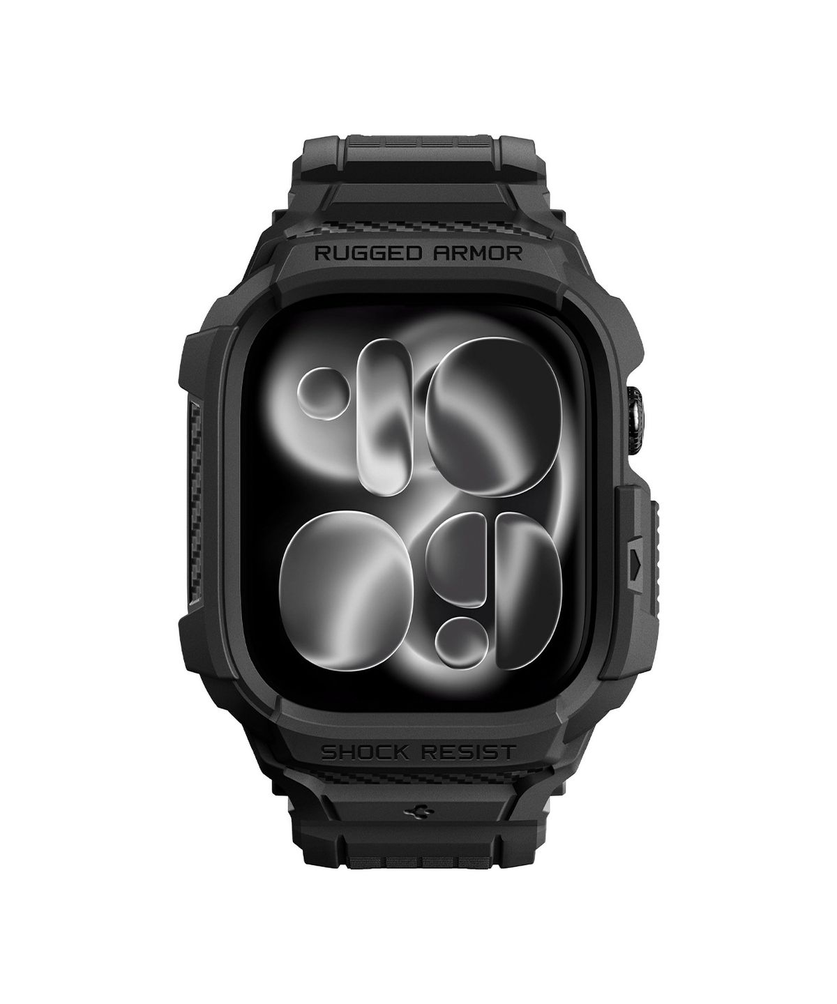 슈피겐(SPIGEN) 애플워치12 일체형 케이스 스트랩 밴드 러기드아머프로