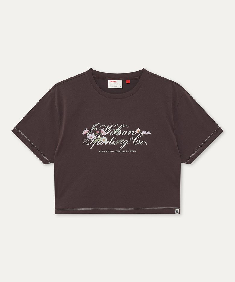 퓨어드라이 어텀 페탈 크롭 티셔츠 W (2color)
