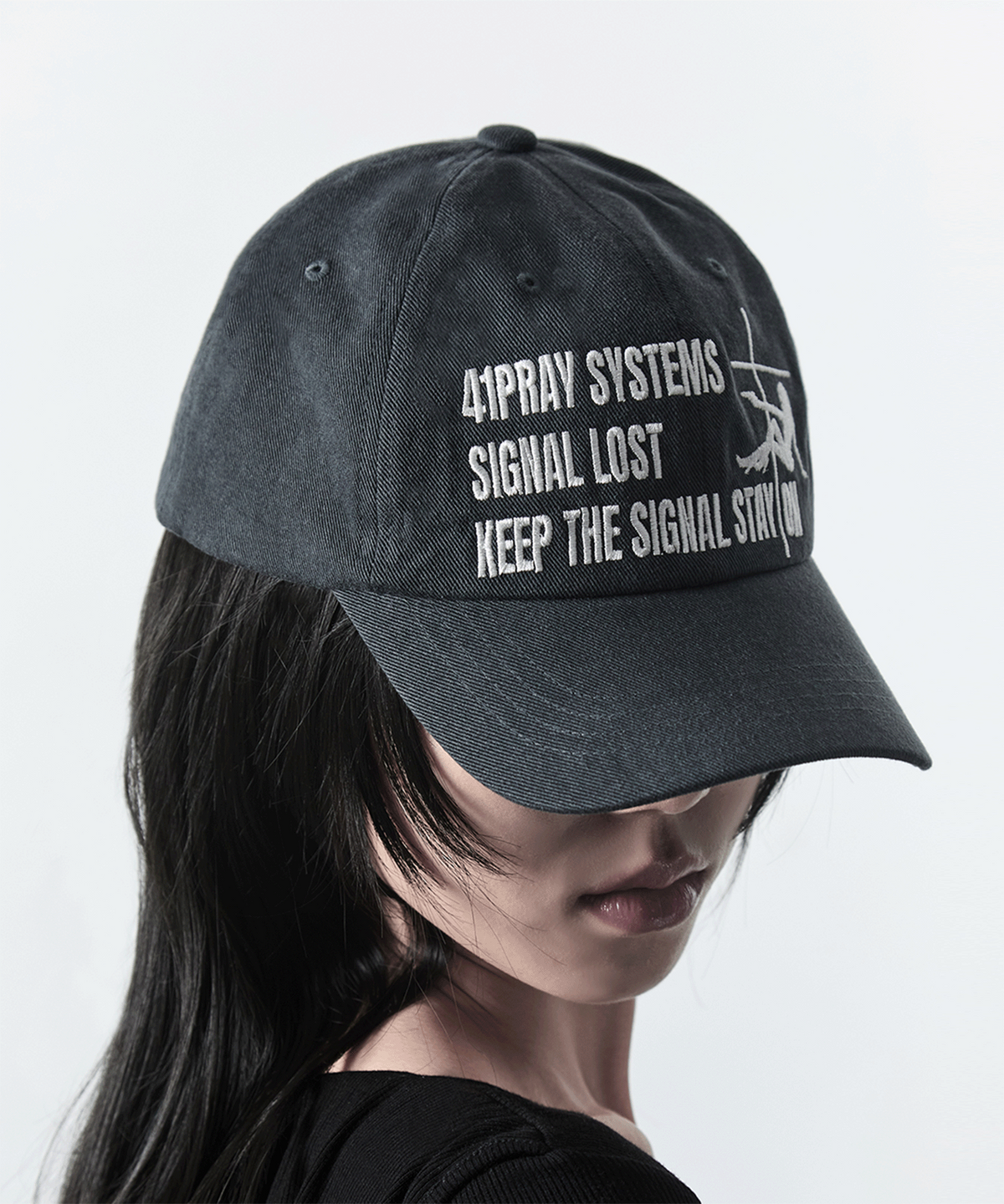 사일프레이(41PRAY) 41Pray System Graphic Cap / Navy