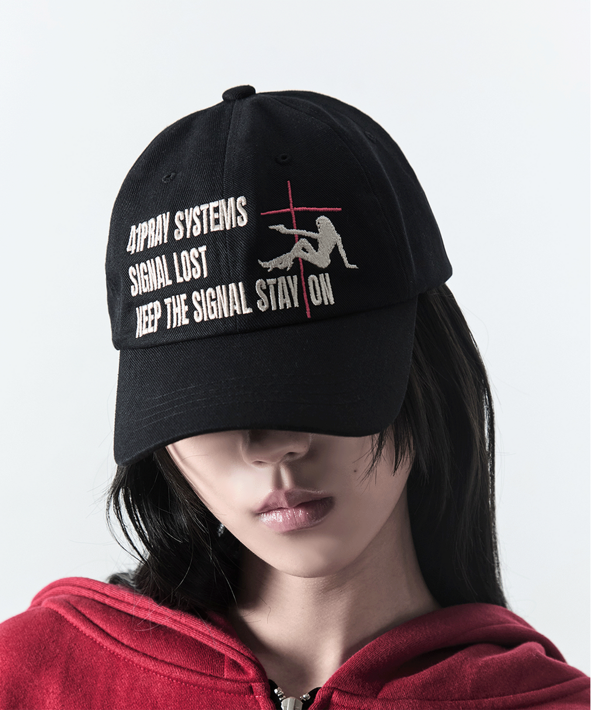 사일프레이(41PRAY) 41Pray System Graphic Cap / Black