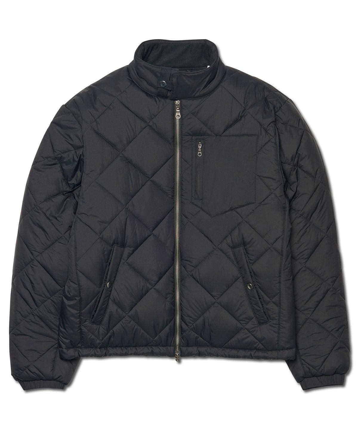 노매뉴얼(NOMANUAL) NEO QUILTED JACKET - BLACK