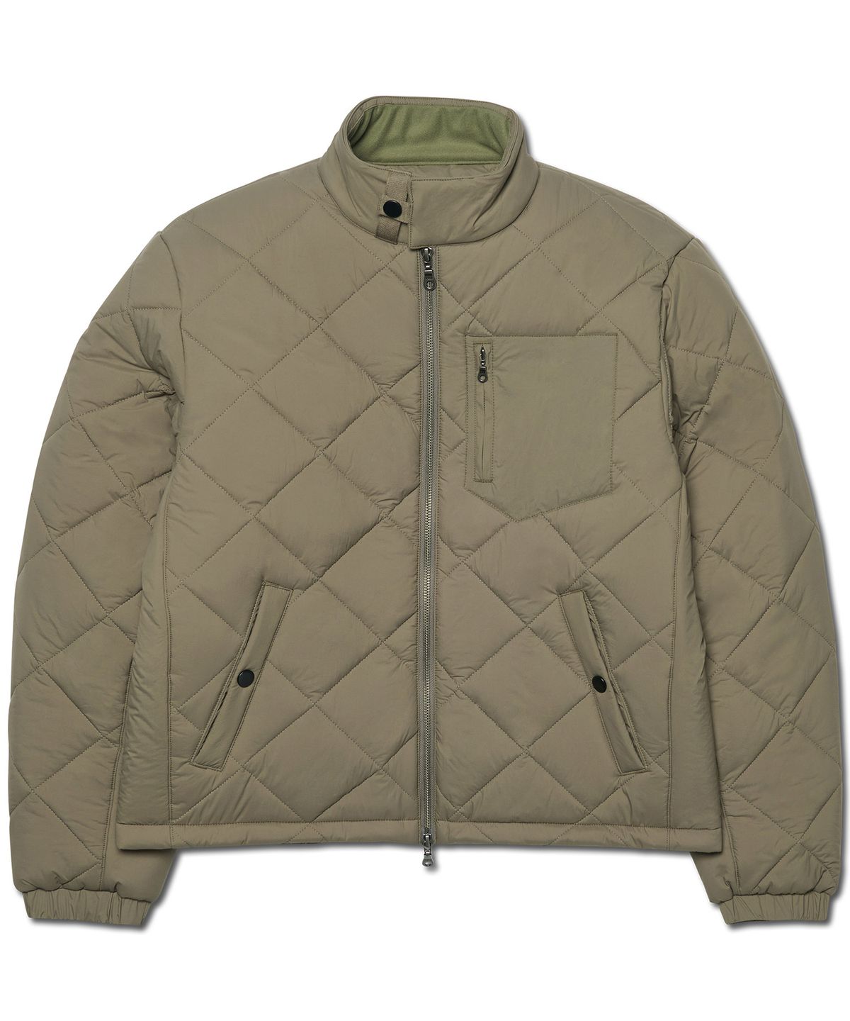 노매뉴얼(NOMANUAL) NEO QUILTED JACKET - KHAKI