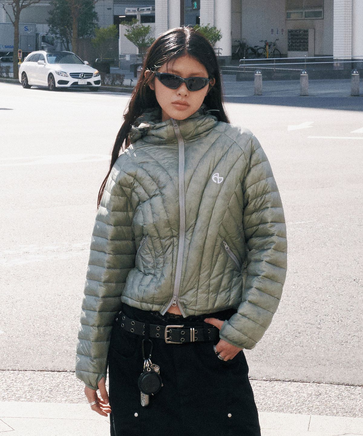 노매뉴얼(NOMANUAL) NUBES SHEER LIGHT DUCK DOWN - KHAKI