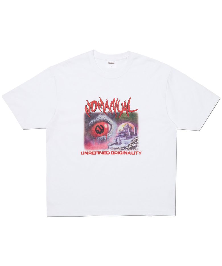 NIGHTMARE POSTER T-SHIRT - WHITE
