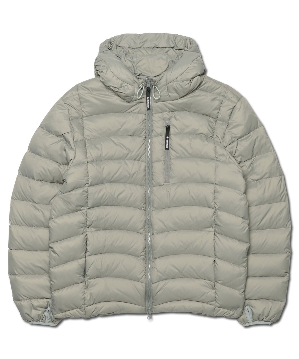 노매뉴얼(NOMANUAL) CREST LIGHT DUCK DOWN 261 - CHARCOAL