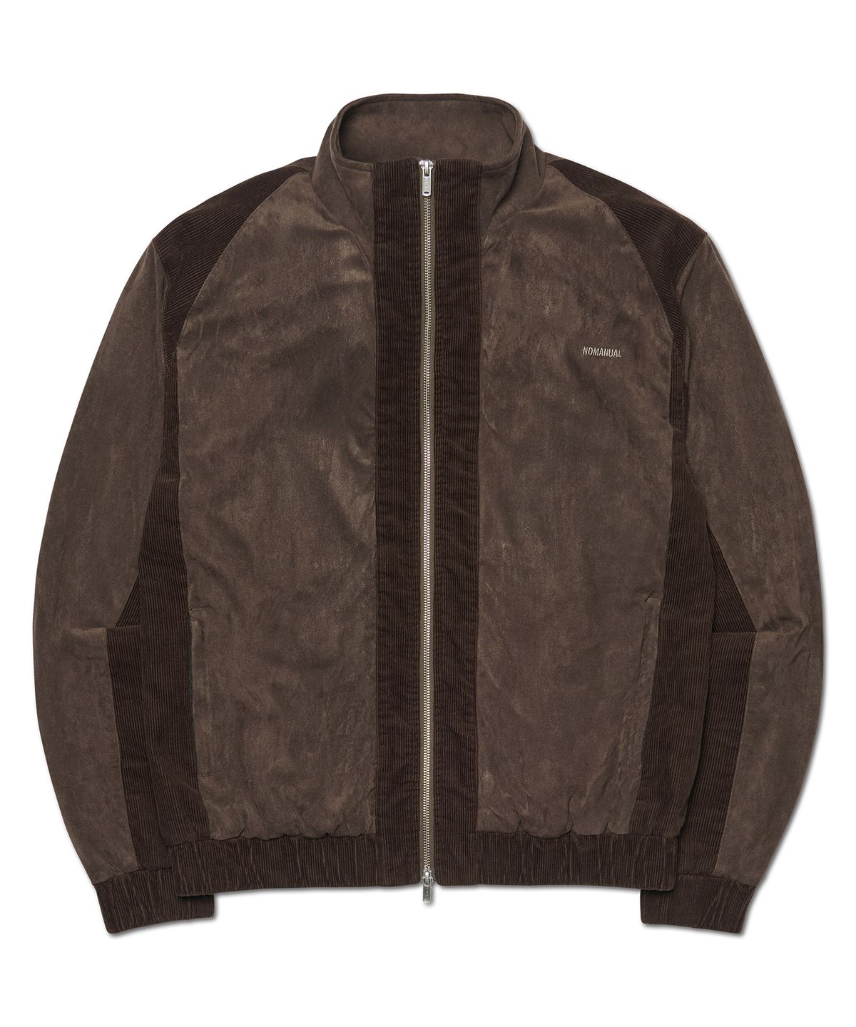 노매뉴얼(NOMANUAL) C.D BLENDED JACKET - BROWN