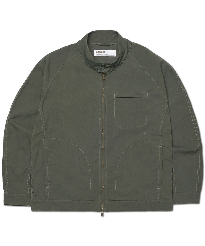 NEO HARRINGTON JACKET - OLIVE