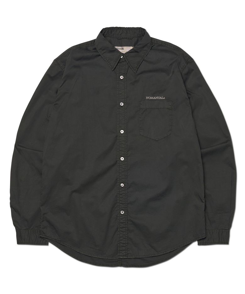 OVERDYED COMFORT SHIRT - WASHED BLACK