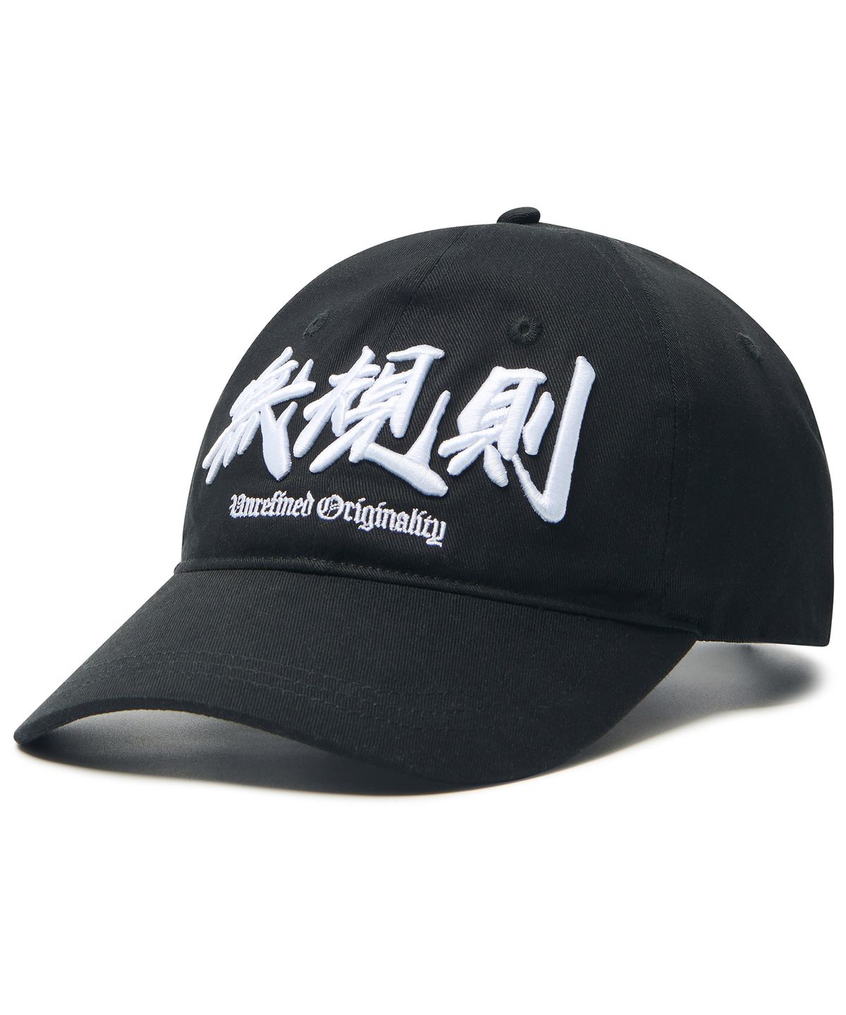 노매뉴얼(NOMANUAL) RULELESS BALL CAP - BLACK