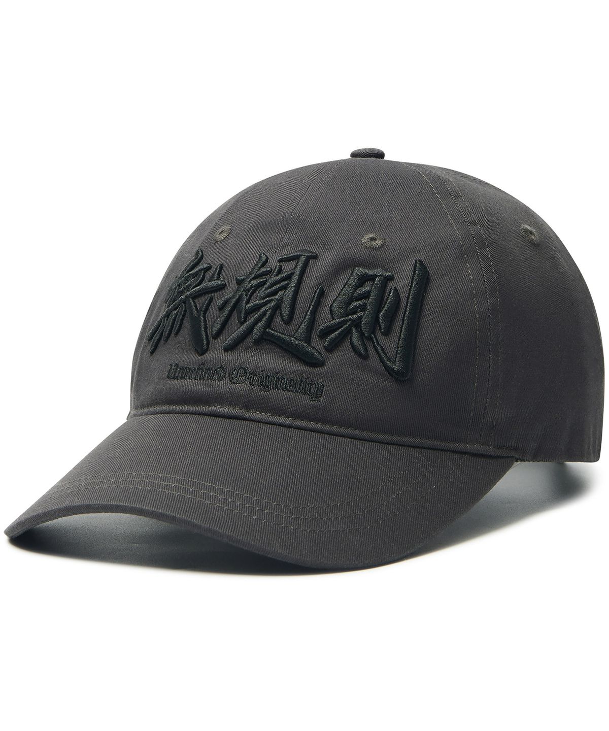 노매뉴얼(NOMANUAL) RULELESS BALL CAP - CHARCOAL