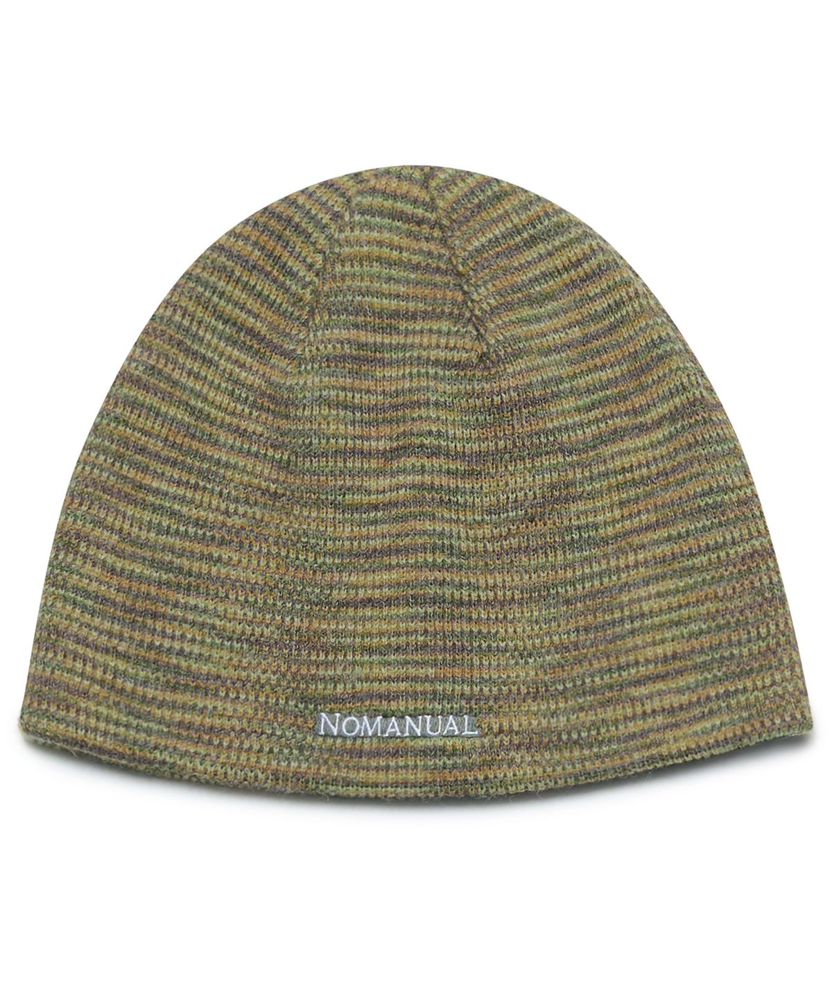 노매뉴얼(NOMANUAL) NM MIXED BEANIE - KHAKI