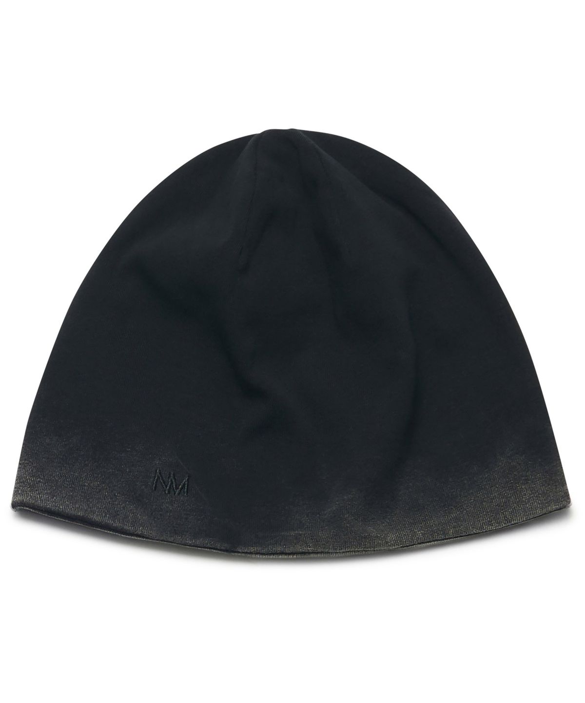 노매뉴얼(NOMANUAL) WASHED SLASH BEANIE - WASHED BLACK