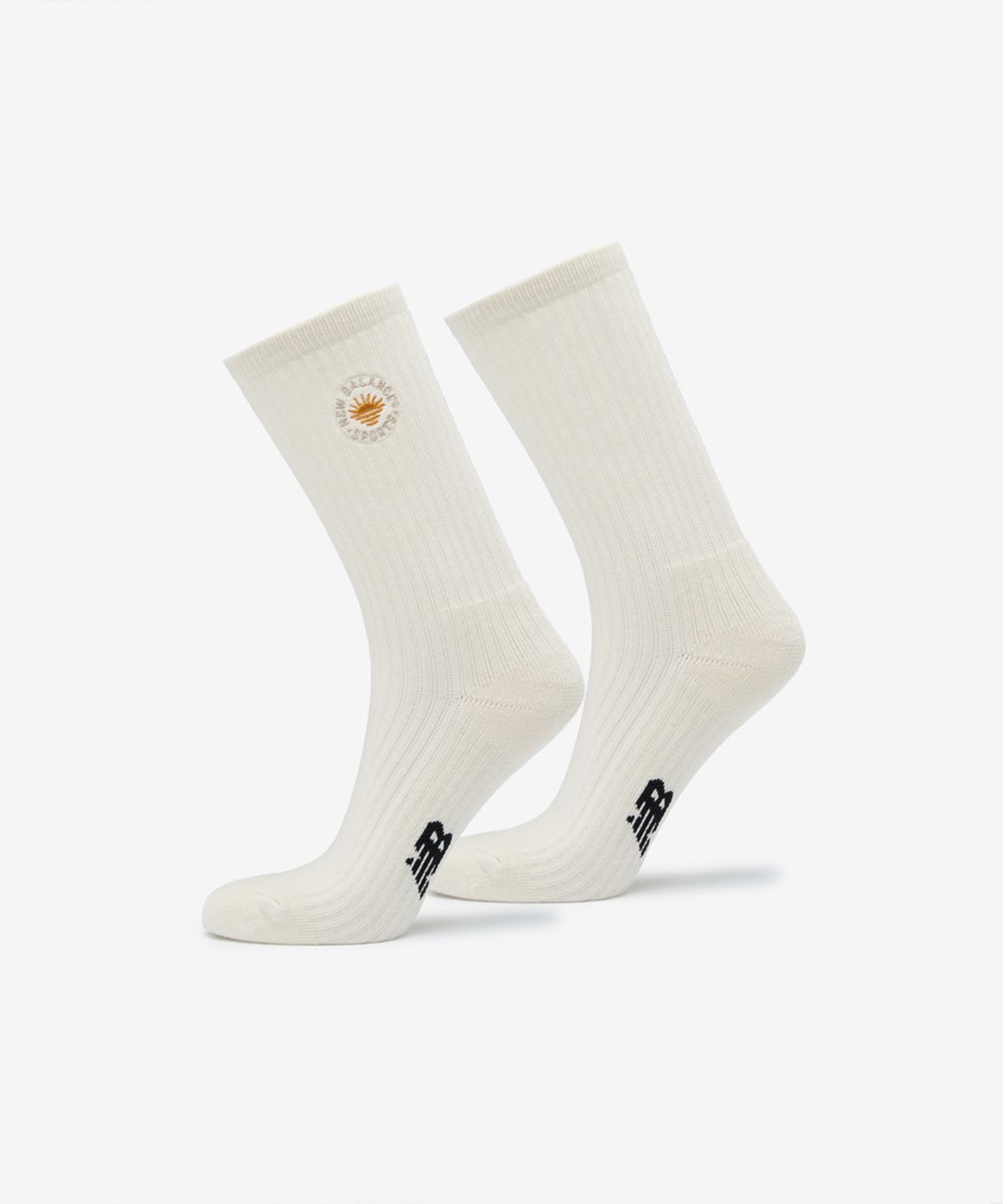 뉴발란스(NEW BALANCE) NBGEGF1107 / 하프파일 모닝레이브 크루삭스 (IVORY)