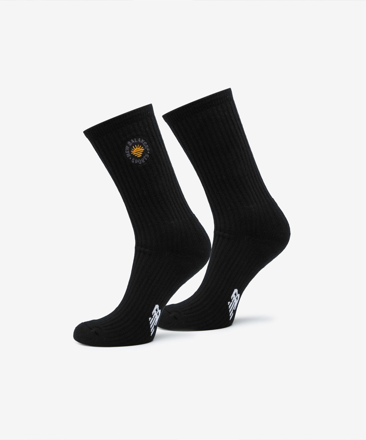 뉴발란스(NEW BALANCE) NBGEGF1107 / 하프파일 모닝레이브 크루삭스 (BLACK)