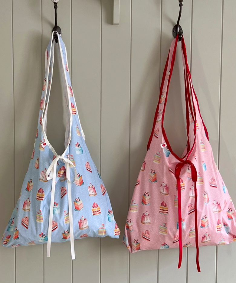 cake ribbon eco bag (2colors)