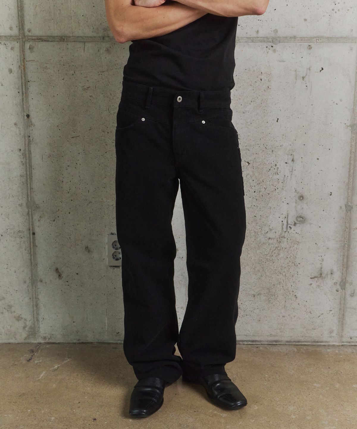 9999아카이브(9999ARCHIVE) Whisker Regular Pants