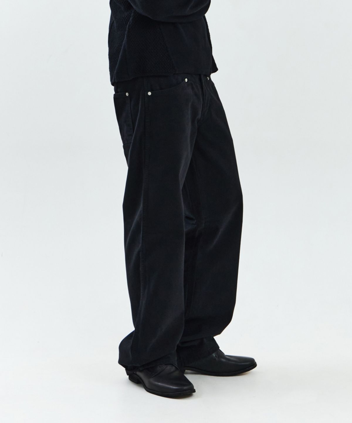 9999아카이브(9999ARCHIVE) Whisker Regular Pants