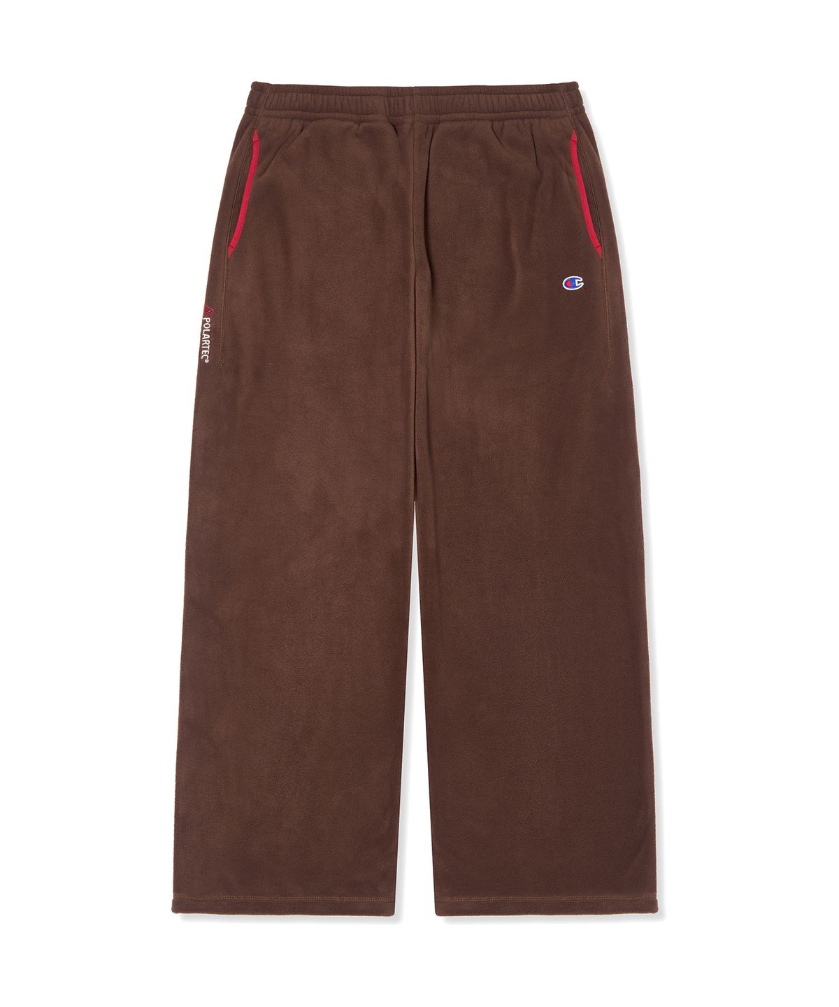챔피온(CHAMPION) 폴라텍 플리스 와이드 팬츠 Brown