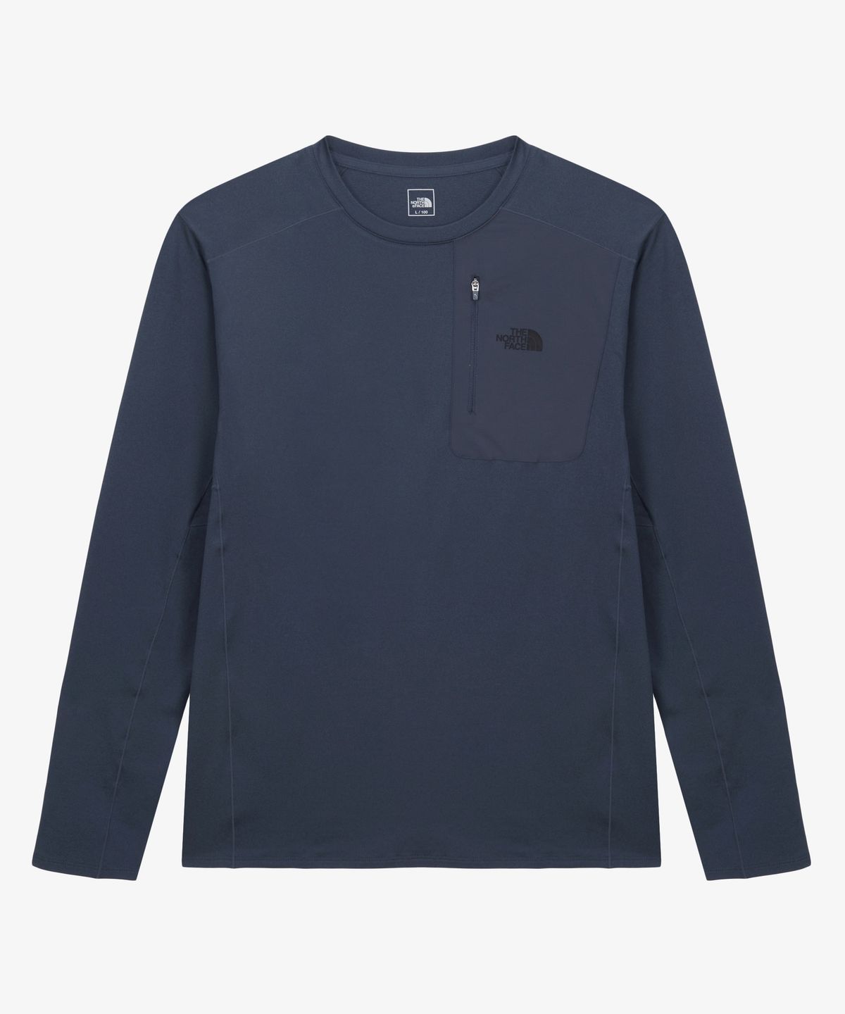 노스페이스(THE NORTH FACE) NT7TS50C 남성 킨들 긴팔 티셔츠 DUSK BLUE