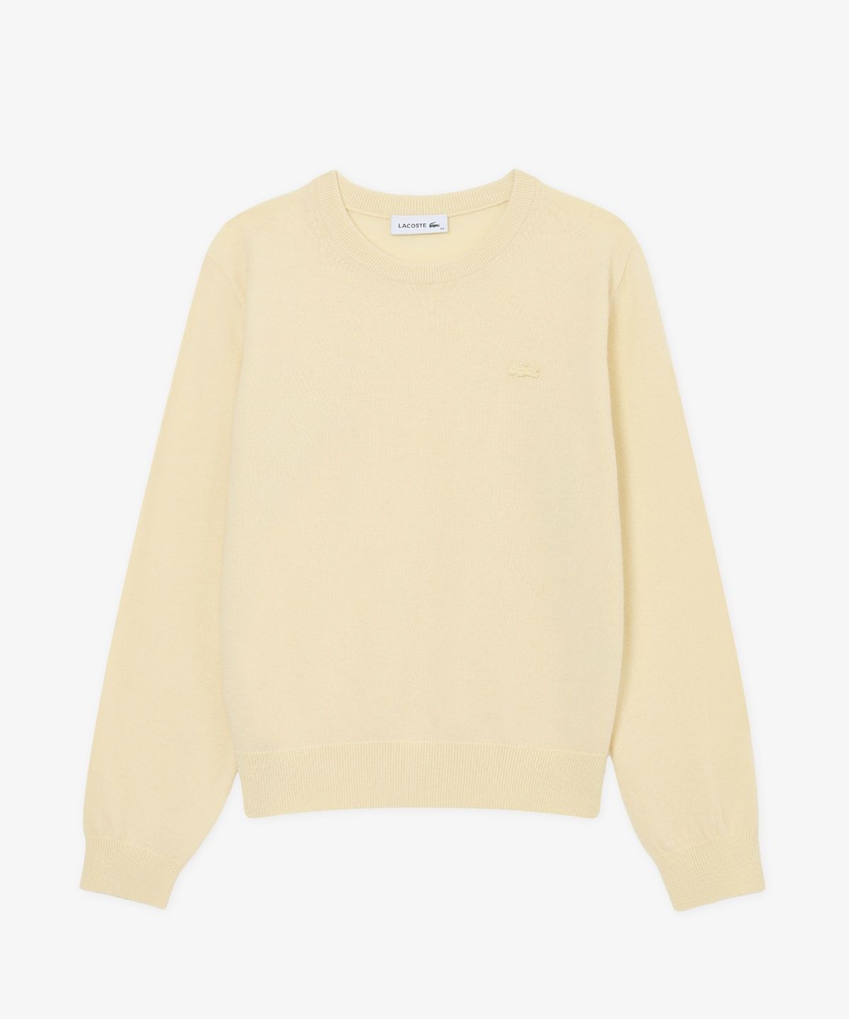 라코스테(LACOSTE) 여성 울 캐시미어 크루넥 스웨터 AF394E-56N 1GE