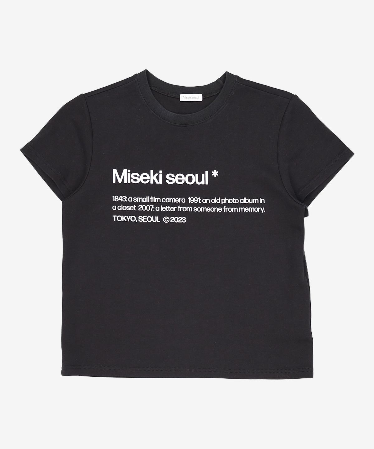 미세키서울(MISEKI SEOUL) Misekiseoul short sleeves BLACK OS