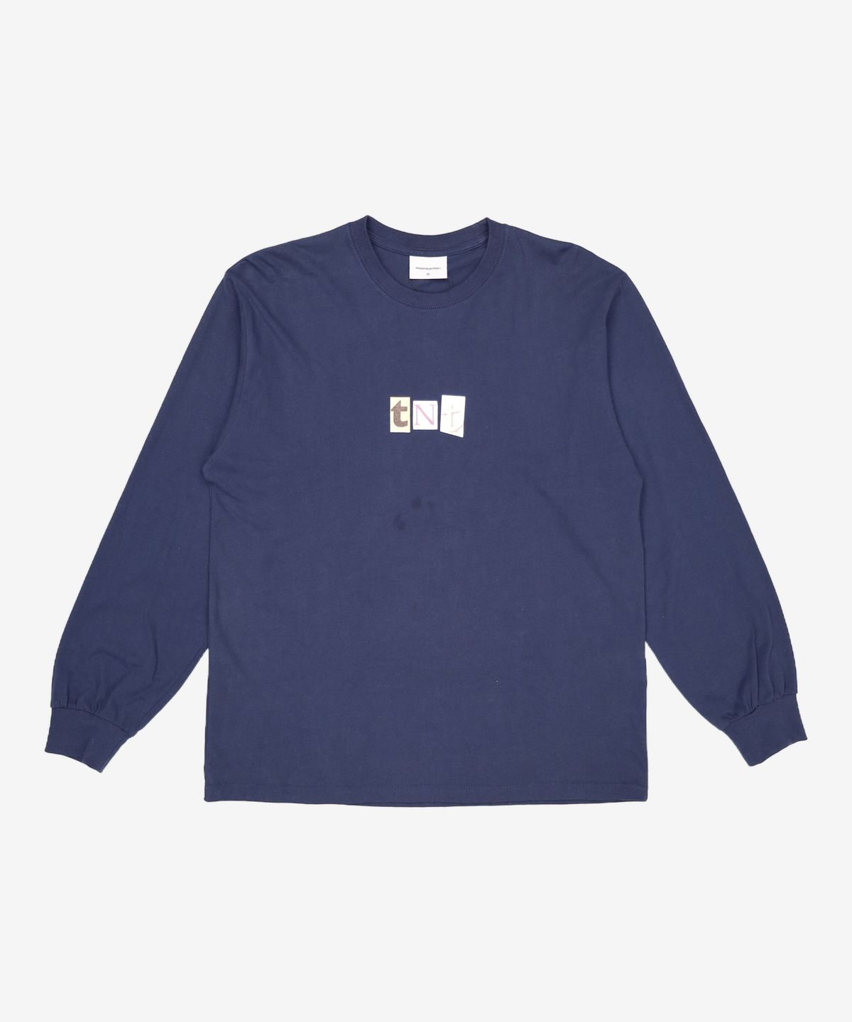 디스이즈네버댓(THISISNEVERTHAT) Cutout Letters L/S Tee Navy M
