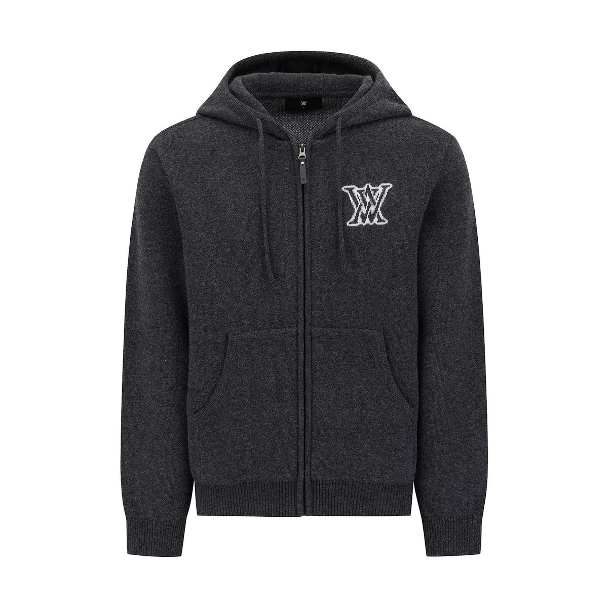 어뉴골프(ANEW GOLF) MEN COMFORT HOODIE KNIT CARDIGAN_CG