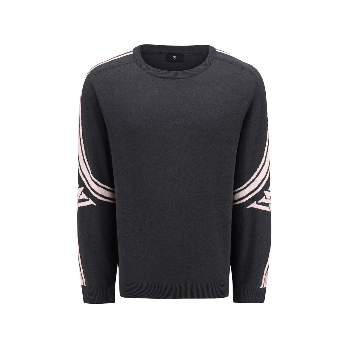 어뉴골프(ANEW GOLF) MEN LOGO SLEEVE CREWNECK SWEATER_CG