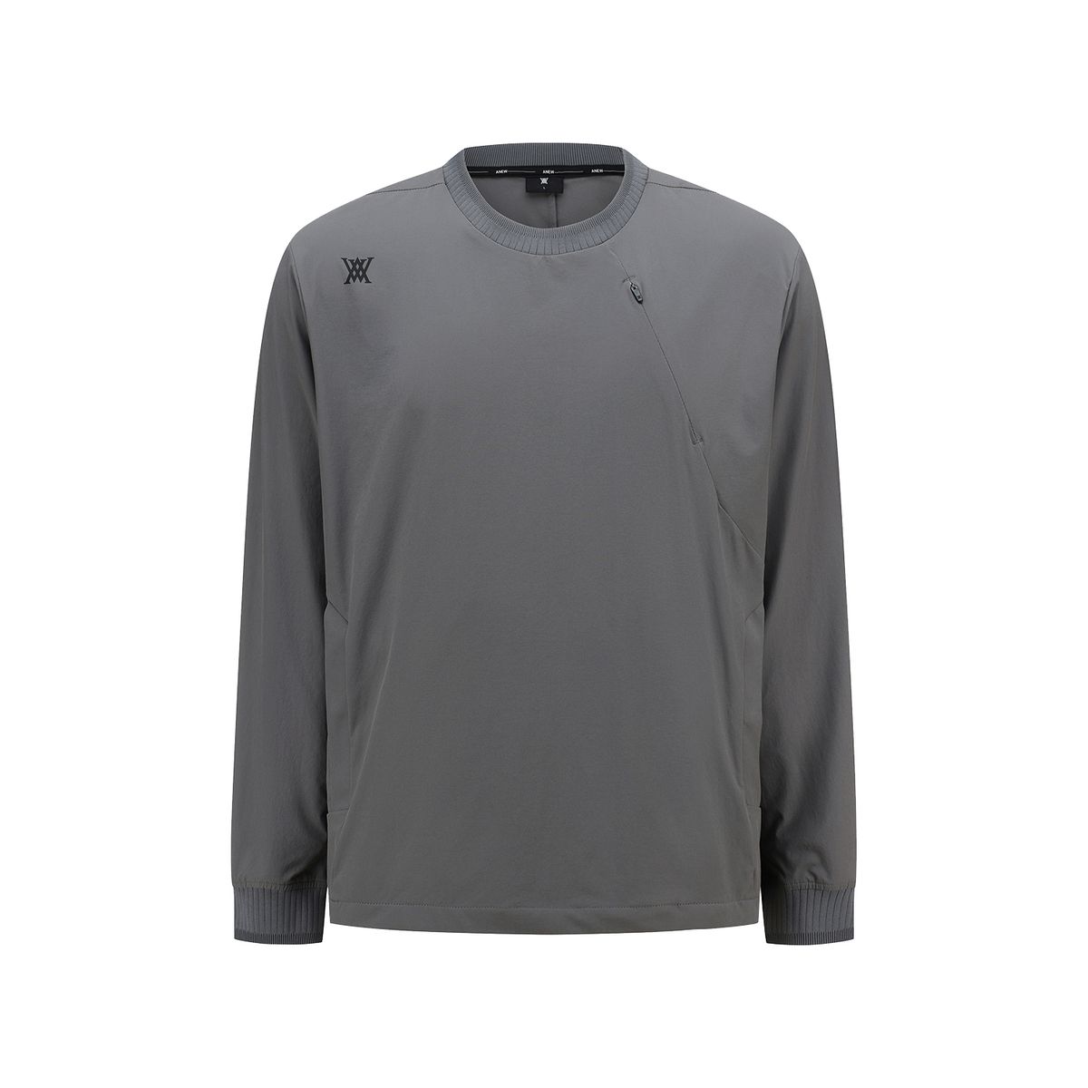 어뉴골프(ANEW GOLF) MEN UTILITY ZIP POCKET ANORAK T-SHIRT SET-UP_GR