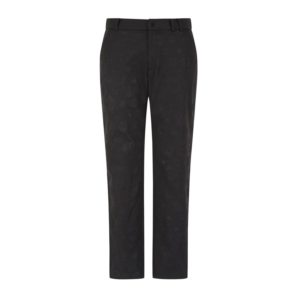 어뉴골프(ANEW GOLF) MEN LOGO EMBO PANTS_BK