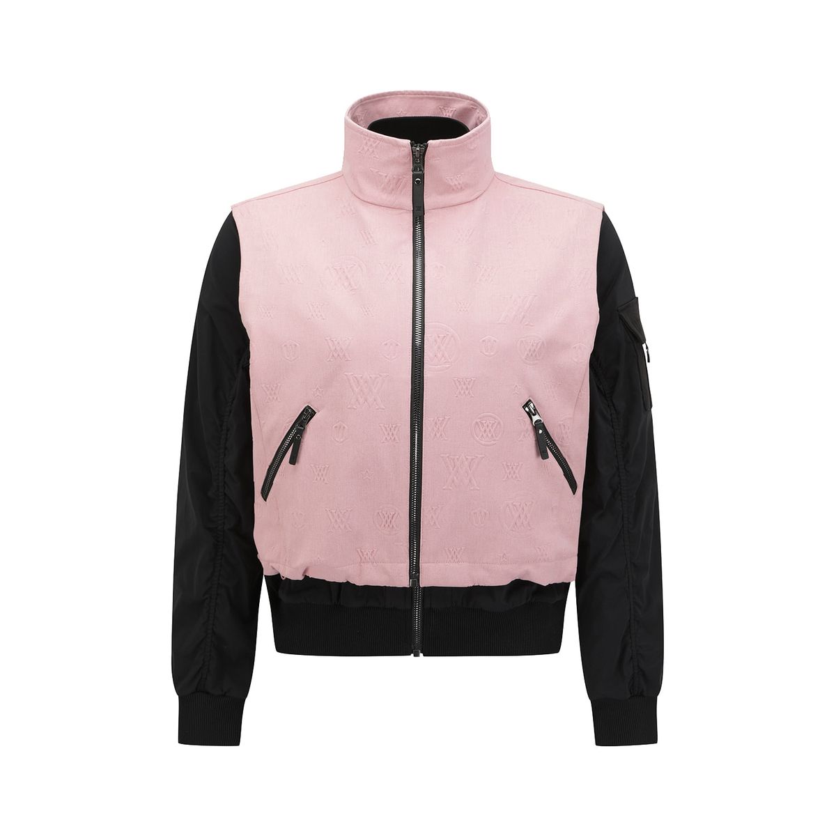 어뉴골프(ANEW GOLF) WOMEN 2 IN 1 EMBO LOGO JACKET SET_LP