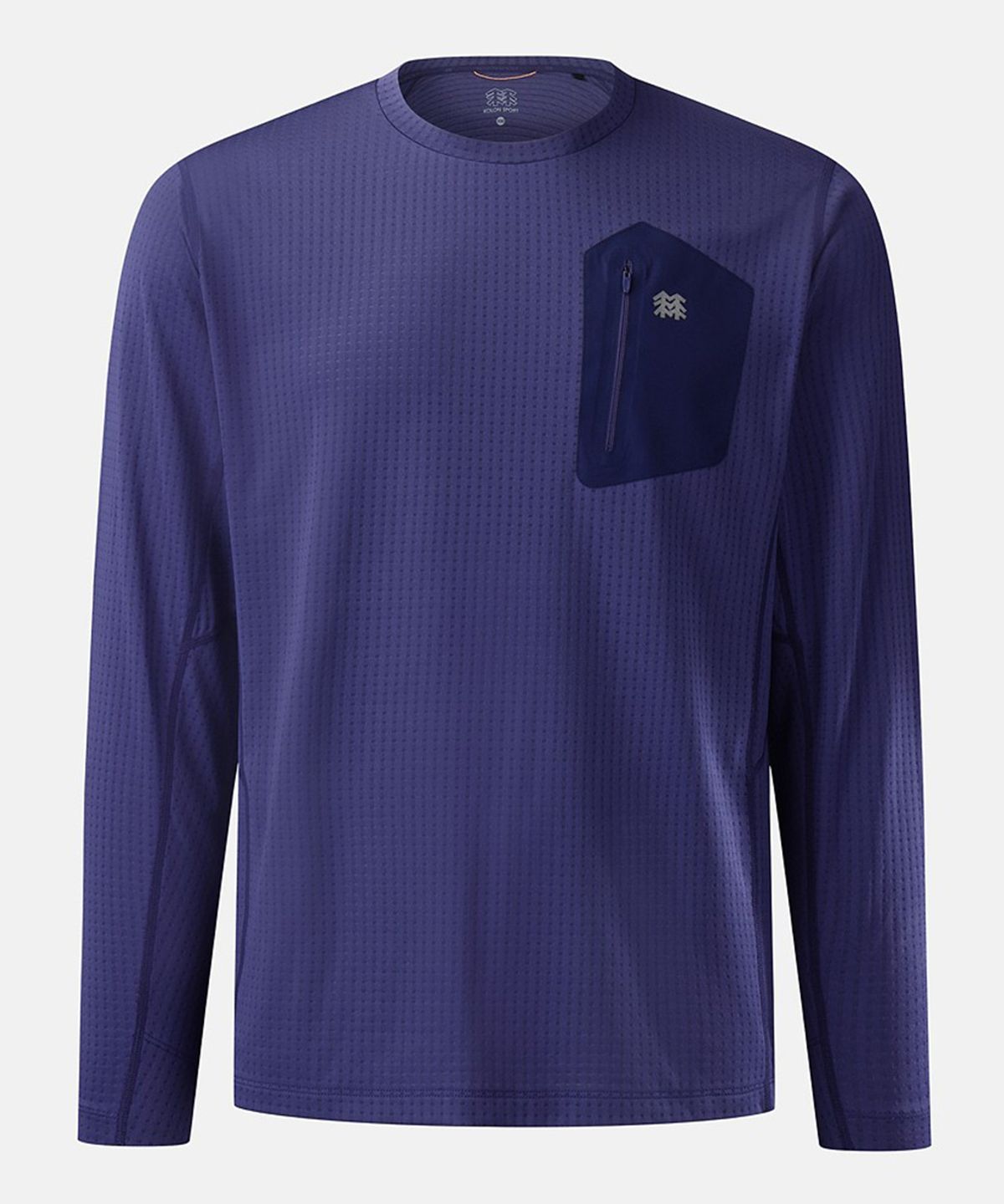 코오롱스포츠(KOLON SPORT) HERO 남성 니트도트 긴팔 티셔츠 JWTBX26055DPP