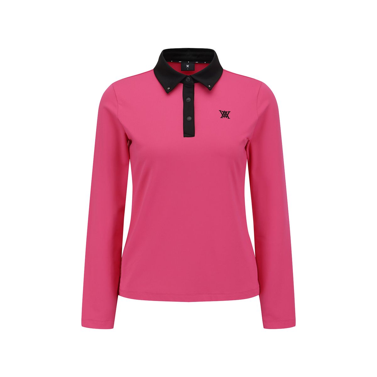 어뉴골프(ANEW GOLF) WOMEN CONTRAST COLLAR T-SHIRT_PI
