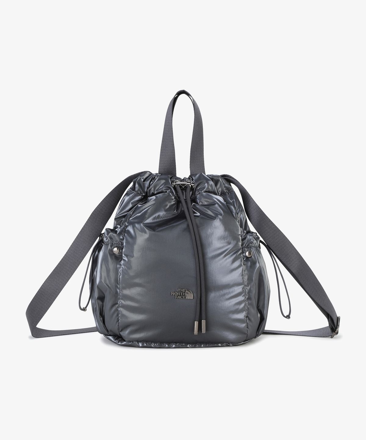 노스페이스(THE NORTH FACE) NN2PS56K 보니 버켓 백 미니_패딩 SILVER GRAY