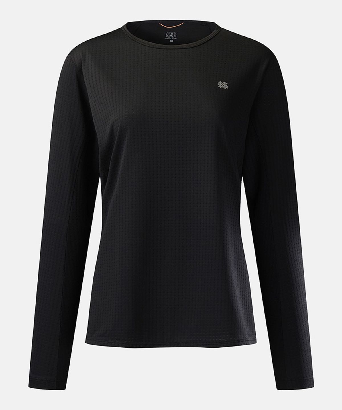 코오롱스포츠(KOLON SPORT) HERO 여성 니트도트 긴팔 티셔츠 JKTBX26056BLK