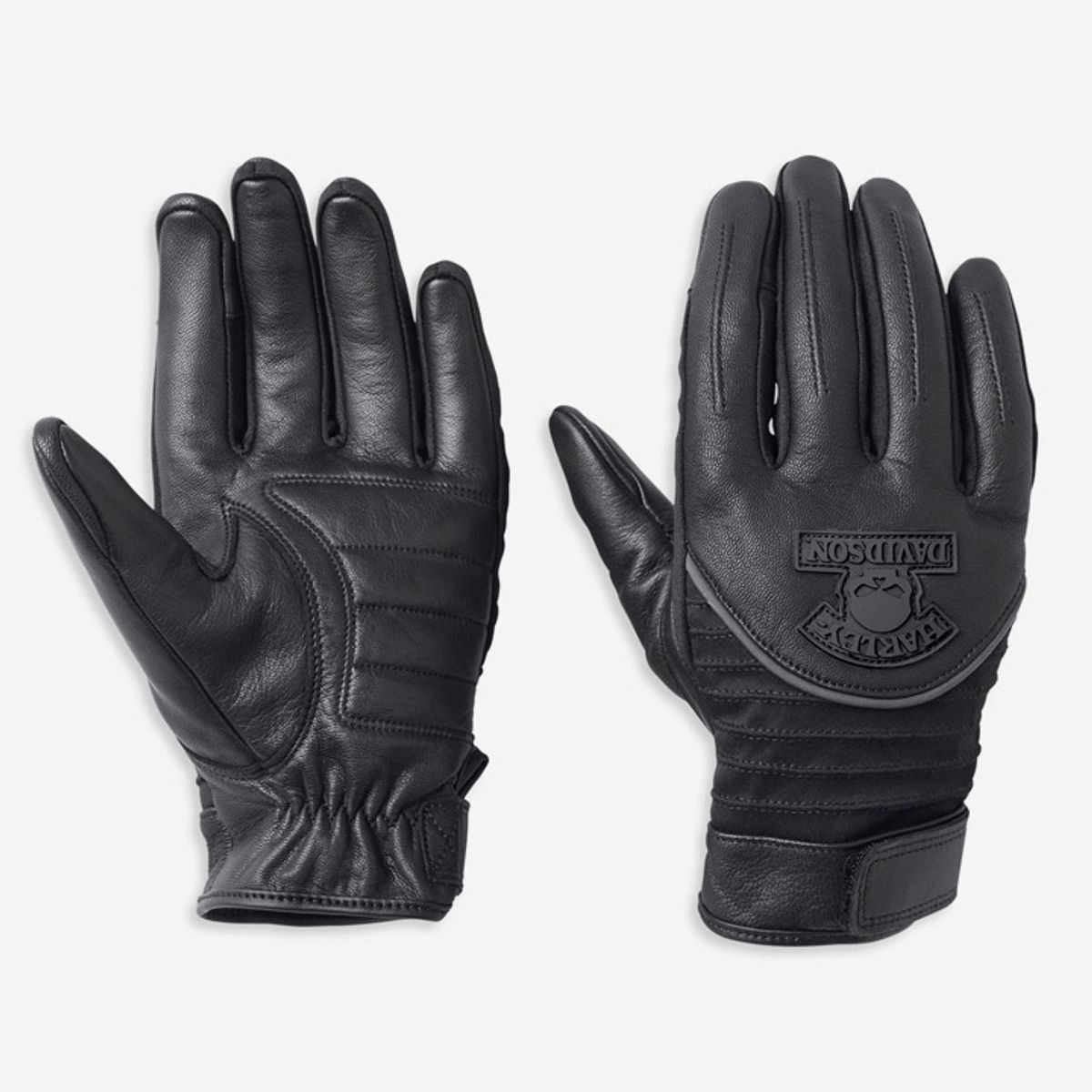 할리데이비슨(HARLEY-DAVIDSON) 남성 윌리지 스컬 믹스미디어 장갑