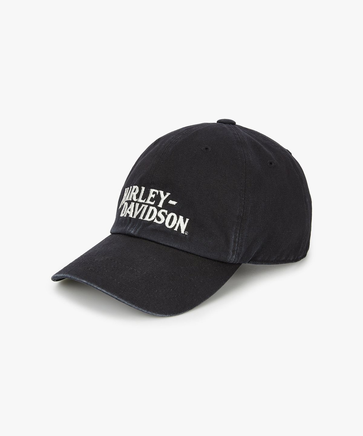 할리데이비슨 컬렉션스®(HARLEY-DAVIDSON COLLECTIONS®) 할리 빈티지 워싱 볼캡 블랙 HH16381001