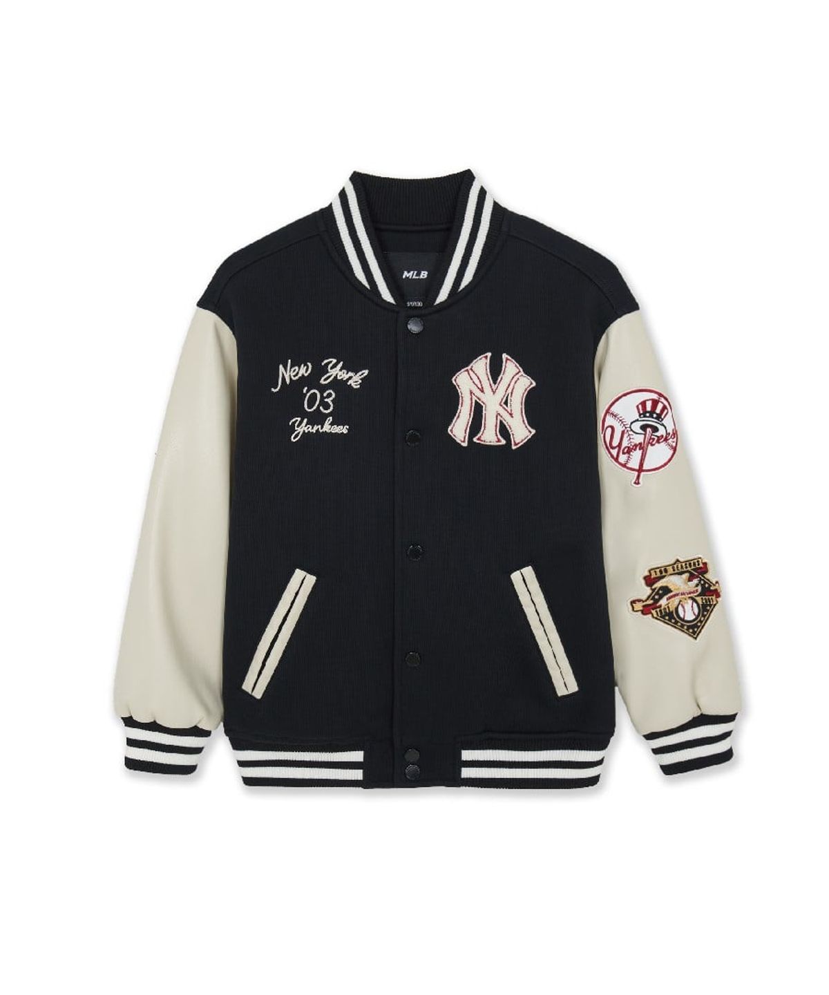 엠엘비 키즈(MLB KIDS) 스포티브 바시티 점퍼 NY (Black)